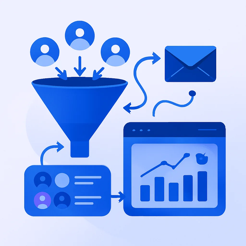 Ilustracja: Automatyzacja marketingu