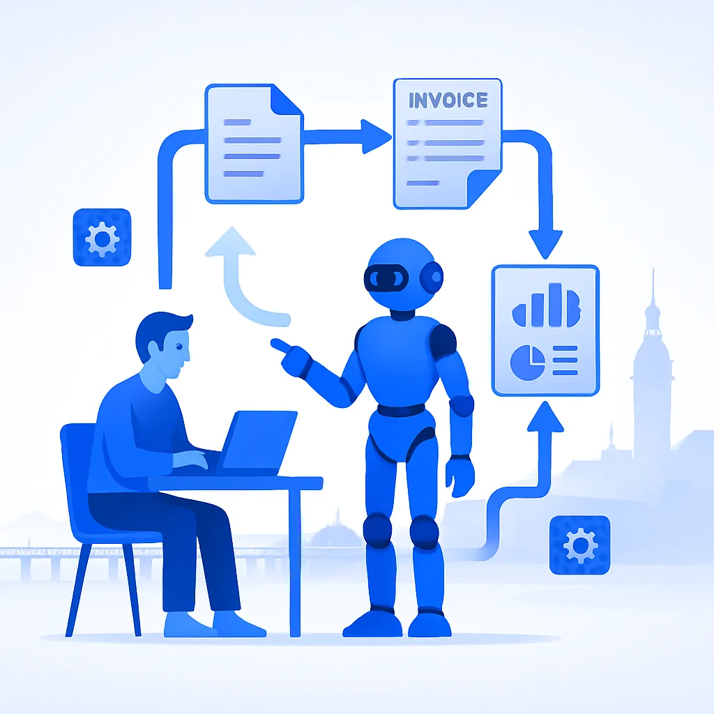 Ilustracja: Automatyzacja procesów Sopot