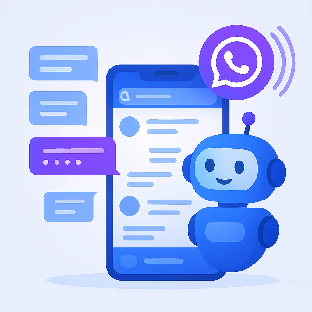 Ilustracja: Bot WhatsApp Business API