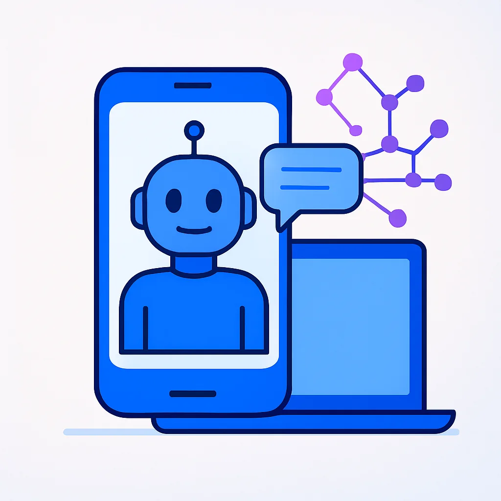 Ilustracja landing page