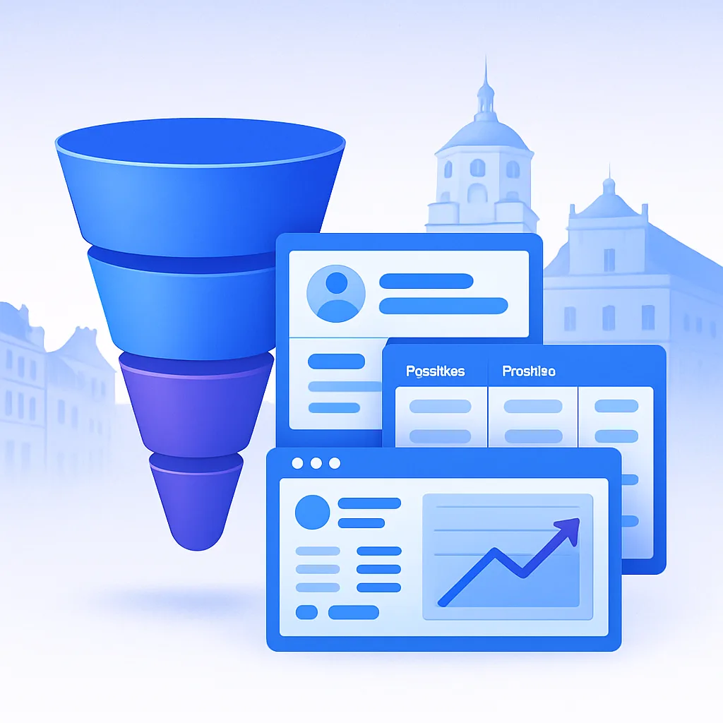 Ilustracja: Tworzenie CRM Lublin