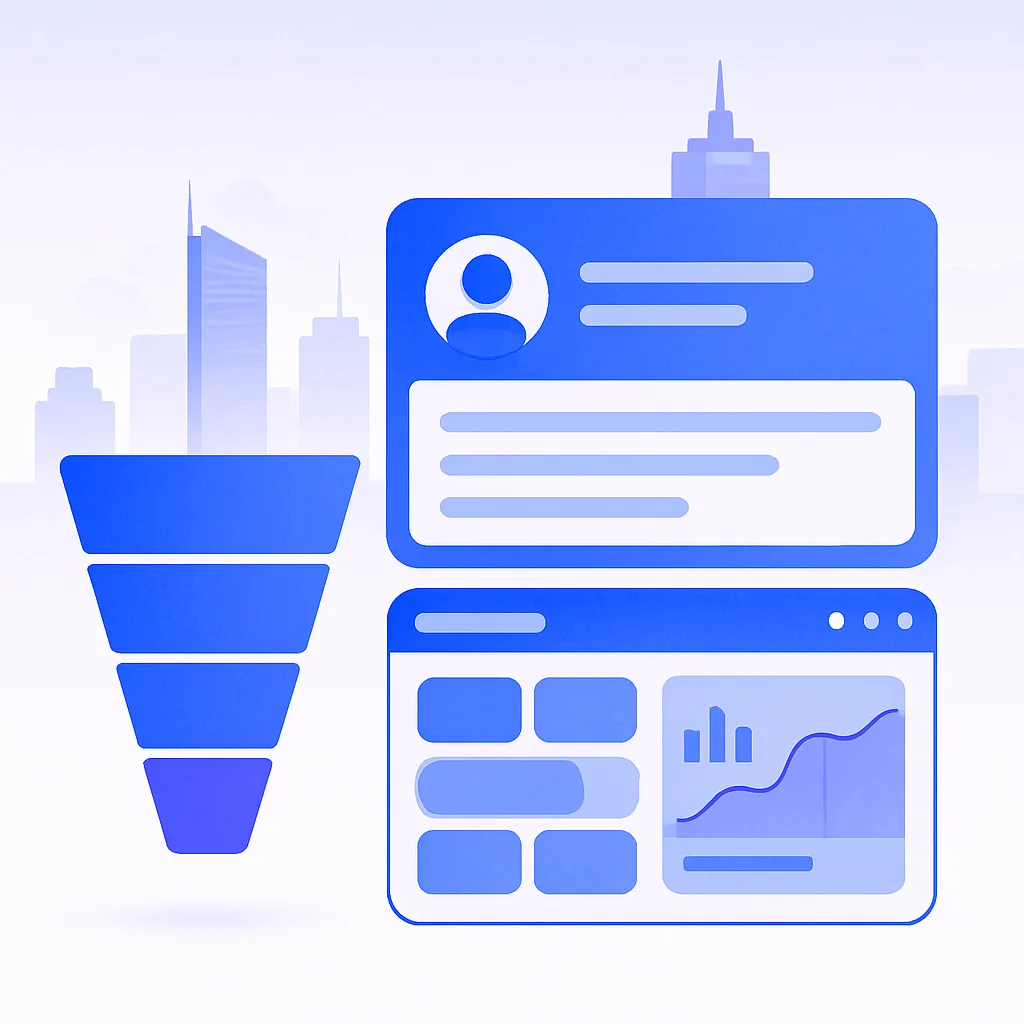 Ilustracja: Tworzenie CRM Warszawa