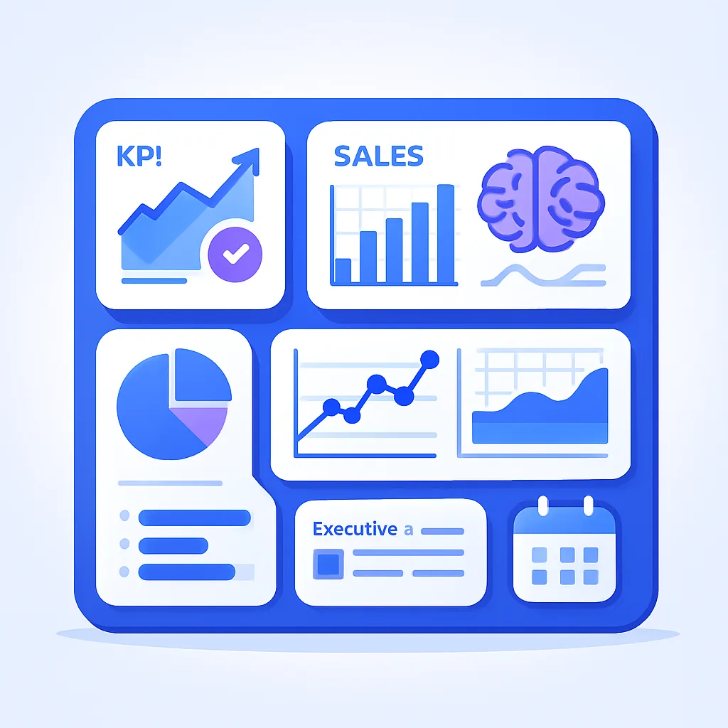 Ilustracja: Dashboard BI na zamówienie