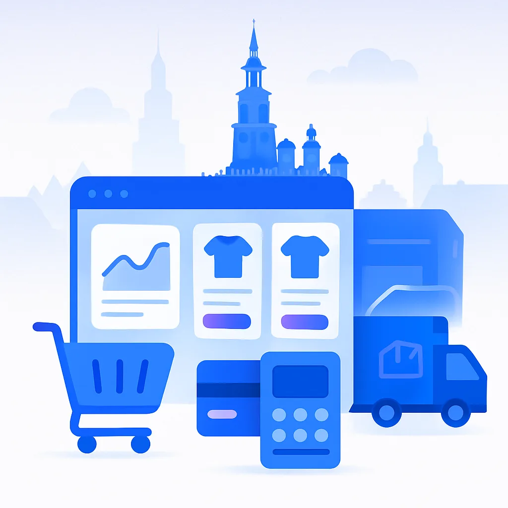 Ilustracja: Tworzenie sklepów internetowych