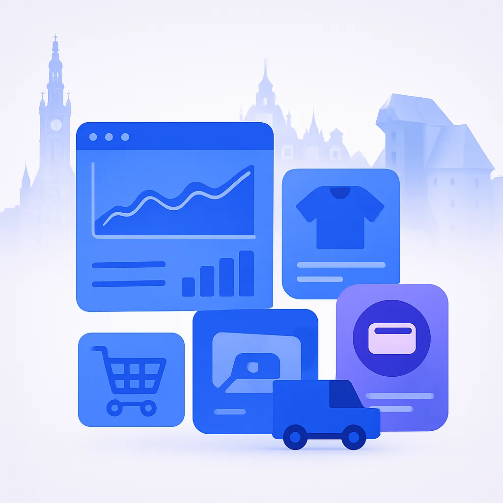 Ilustracja: Sklepy internetowe Gdańsk