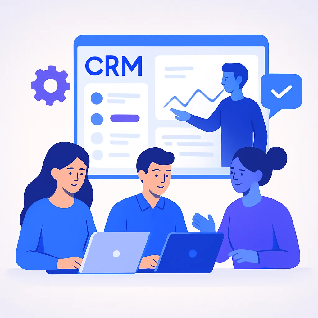 Ilustracja landing page